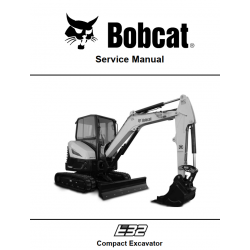 Bobcat - instrukcje napraw - schematy - DTR - service manuals - Bobcat E32